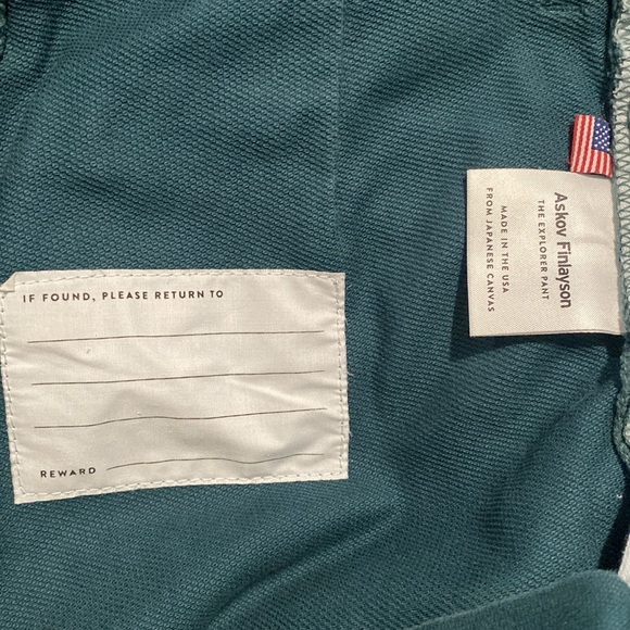 The Canvas Explorer Juniper Green Pants - Picture 3 of 6
